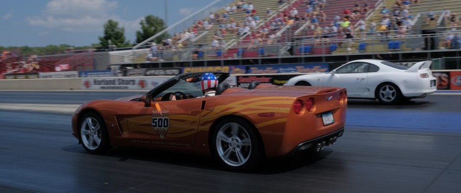 corvette-c6-supra-toyota-drag-strip-hot-rod-power-tour-norwalk-smp Corvette C6 and Toyota Supra in drag race at track