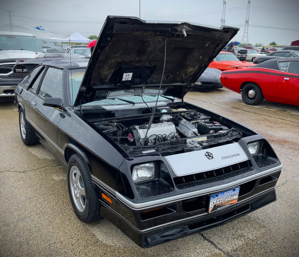 img_0101-1024x880-1 1985 Dodge Shelby Charger with hood up