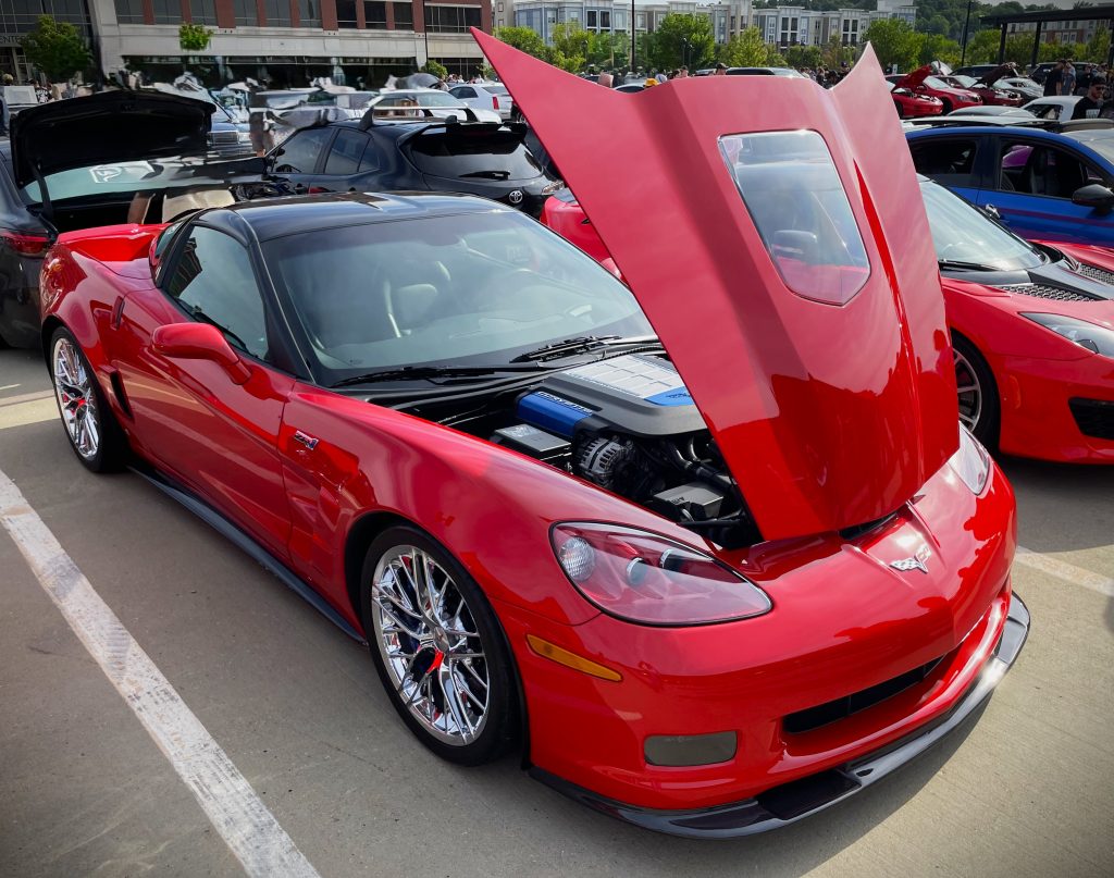 img_4730-1024x807-1 C6 Corvette ZR1, red with hood open