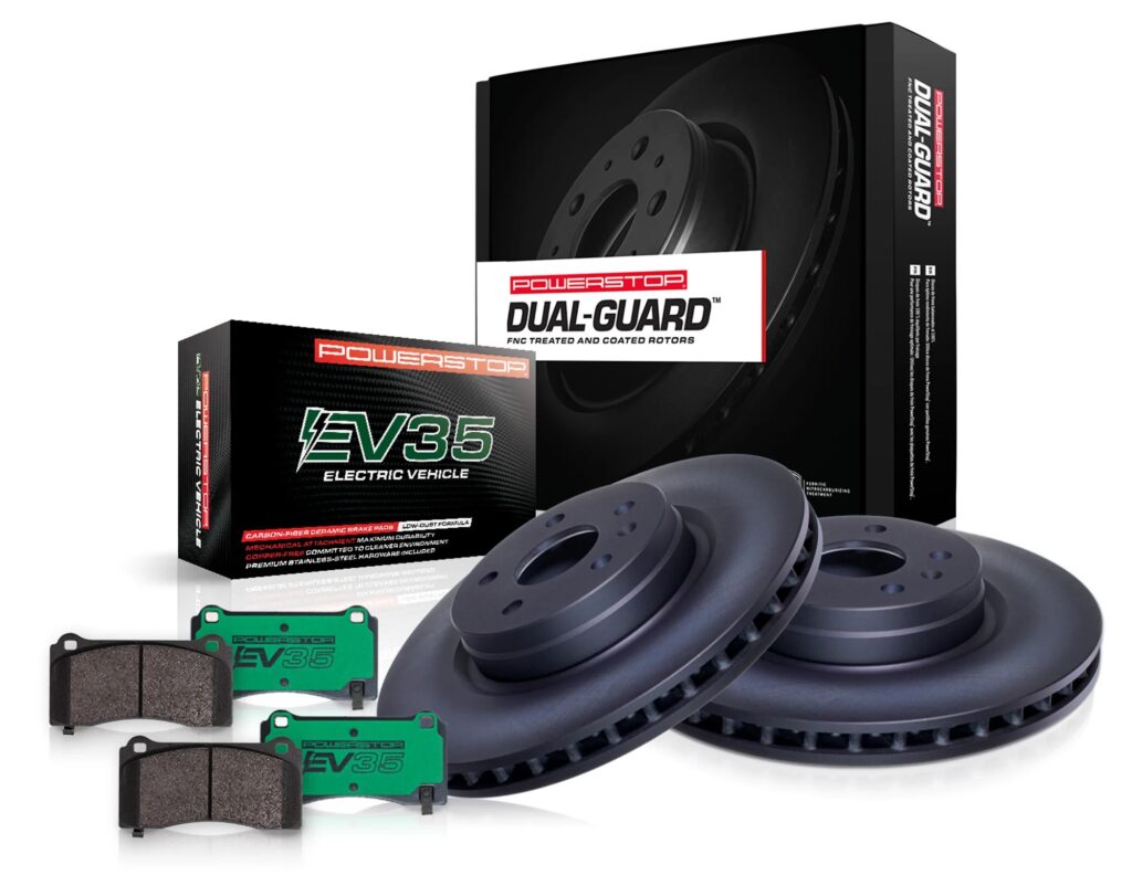 powerstop ev brake kit in box